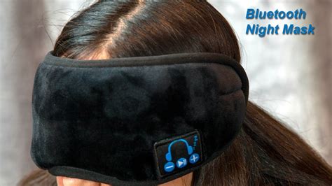 Bluetooth Sleep Mask - YouTube