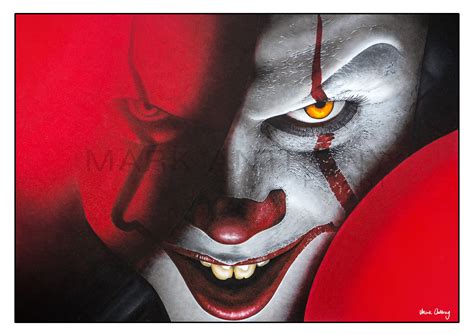 Pennywise - IT Chapter 2 - Formula 1 and Movie Art by Mark Anthony