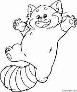 6 Free Printable Turning Red coloring Pages Easy To Print From Any  sketch template