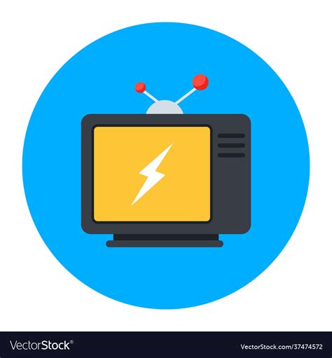 Retro tv Royalty Free Vector Image - VectorStock