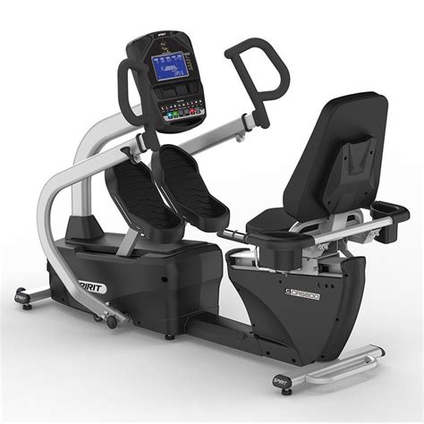 Commercial Recumbent Stepper - Recumbent Cross Trainer – Spirit Fitness ...