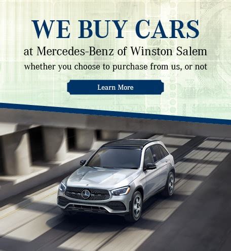 Mercedes-Benz Finance & Lease Specials in Winston-Salem, NC