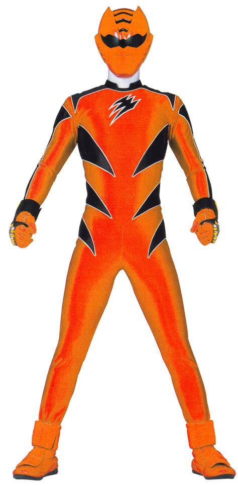 Orange Power Ranger Costume - img-cahoots