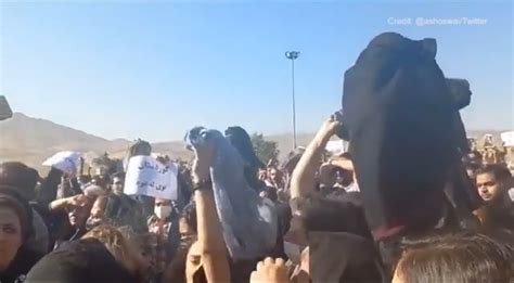 Hundreds protest after Iranian woman's alleged murder over hijab law, demand 'death to the ...