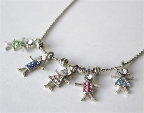 All My Children Birthstone Necklace - Cynthia's Attic Direct - Antiques ...