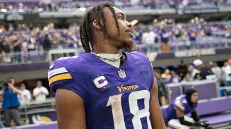 Justin Jefferson 'tired' of trade rumors involving Vikings amid 0-3 ...