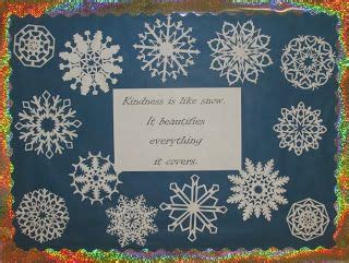 snowflake bulletin board | Education Bulletin Boards | Pinterest