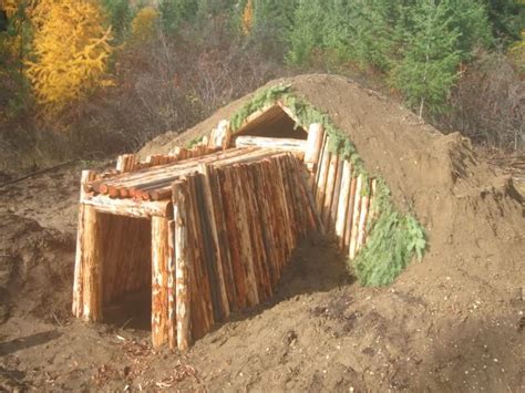 DIY Survival Earth Shelter Dwelling | Underground shelter