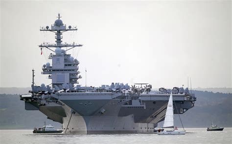 'Biggest Badass' Warship in the World Moors Off the South Coast - Bloomberg