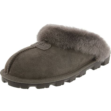 UGG - Ugg Women's Coquette Grey Sheepskin Slipper - 7M - Walmart.com - Walmart.com