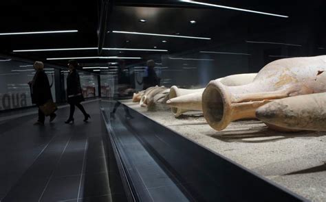 Rome unveils 'museum' metro station packed with hundreds of ancient ...