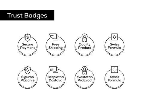 Trust Badges by Nikola Marković on Dribbble