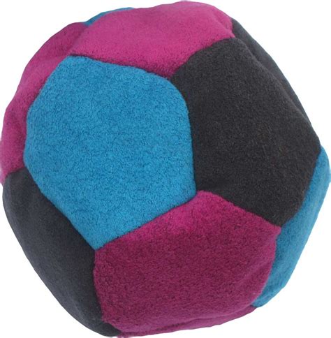 Sand Hacky Sack – Faux Suede Footbag in Black | Global Village Imports