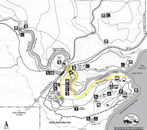 Day Hiking Trails: Trail maps for Gooseberry Falls State Park