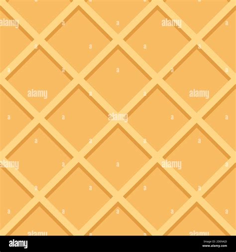 Waffle Seamless Pattern Background Illustration Stock Photo - Alamy