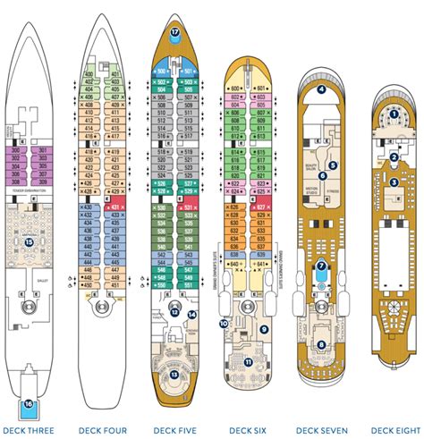 star-breeze-deck-plan - Sunstone Tours & Cruises