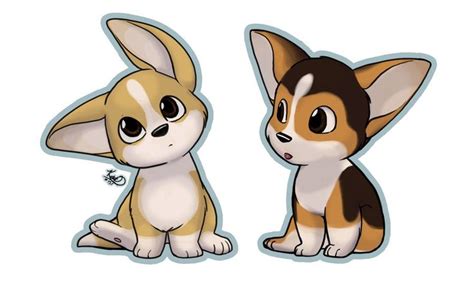 Corgi puppies in 2023 | Cute dog drawing, Puppy cartoon, Cartoon dog