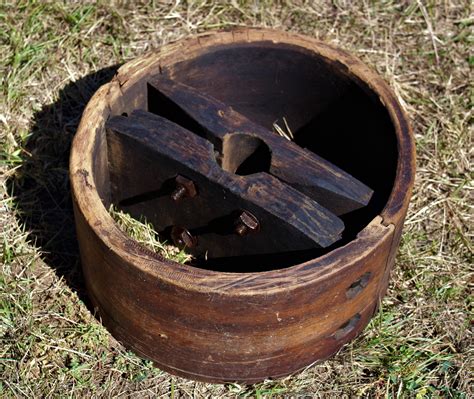 Antique Wheel, 17” Wood Wheel, Split Pulley Wheel, Flat Belt Pulley ...