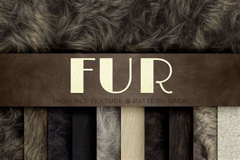 Fur Texture & Pattern Pack | Pre-Designed Photoshop Graphics ~ Creative Market