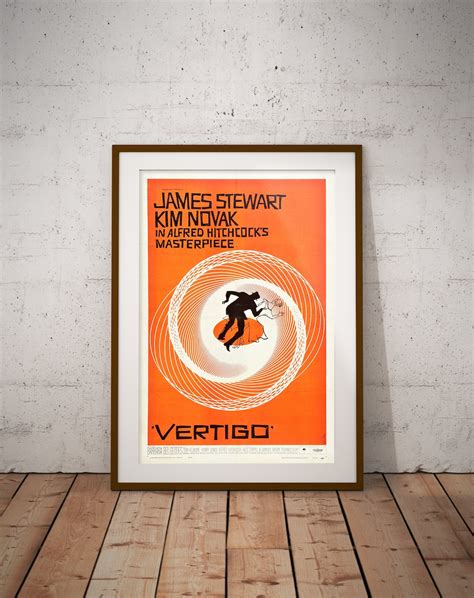 Vertigo original movie poster HighRes print quality | Etsy