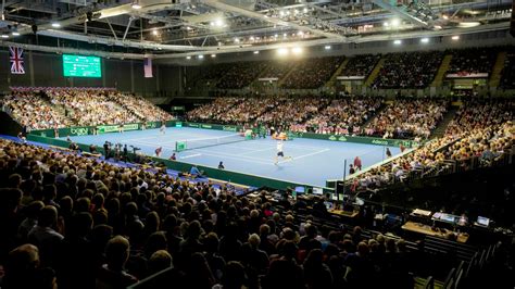 Davis Cup: Glasgow's Emirates Arena being chosen as one of four venues to host group stages of ...