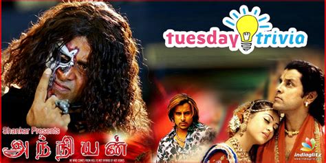 Tuesday Trivia ! All about Shankar's 'Anniyan' - Tamil News ...