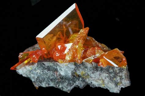 .53" Wulfenite Crystals - Rowley Mine, AZ (#76907) For Sale - FossilEra.com