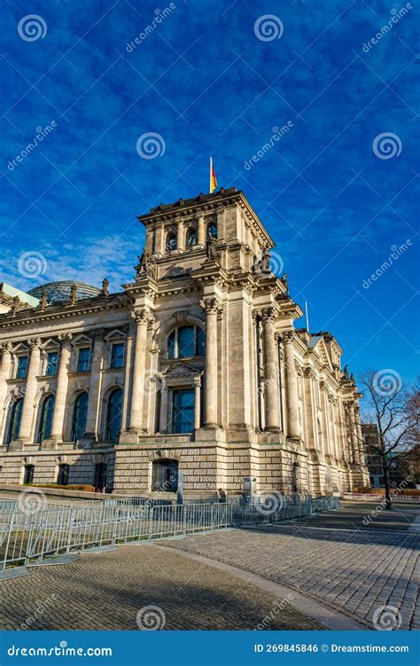 Reichstag Building (Bundestag) is a Historical Edifice Stock Photo ...