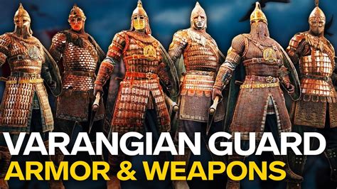 Varangian Guard Weapons, Armor & Art | For Honor New Viking Hero ...