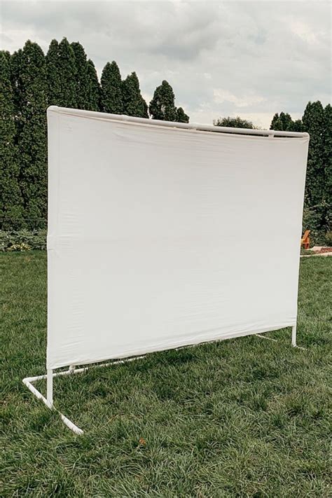 DIY PVC Outdoor Movie Screen Frame Tutorial