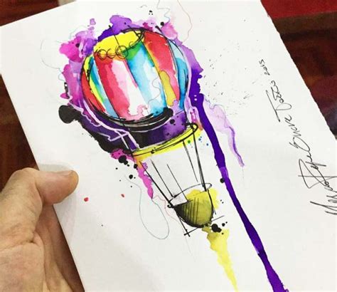 Air Balloon painting by Marco Pepe | Photo 20172