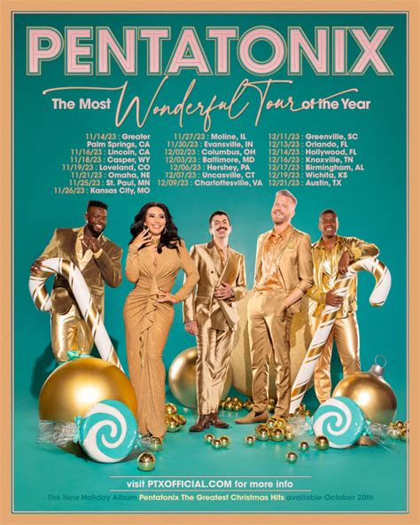 PENTATONIX LAUNCH HIGHLY ANTICIPATED HOLIDAY TOUR "PENTATONIX THE MOST ...