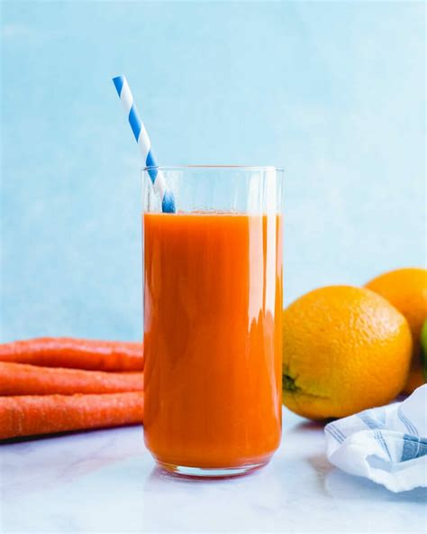 Carrot Juice (in a Blender!) – A Couple Cooks