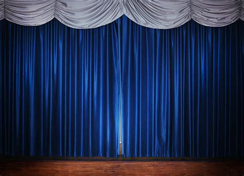 Blue Theater Curtains Stock Photos, Pictures & Royalty-Free Images - iStock