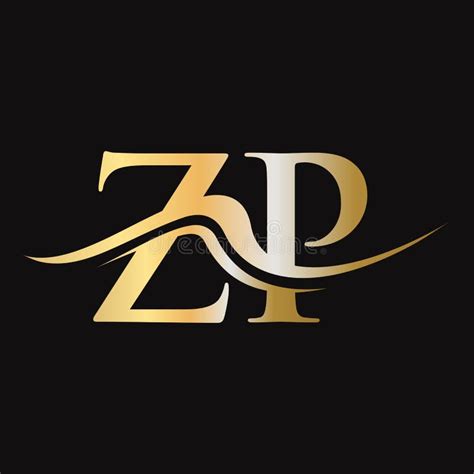 Letter ZP Logo Design. Initial ZP Logotype Template for Business and ...