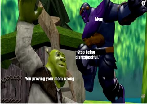 Shrek vs. Thanos Despacito Battle. : r/memes