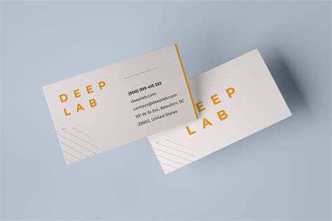 Realistic Business Card Mockup Free Psd Free Mockup W - vrogue.co