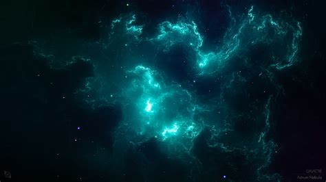 1680x1050px | free download | HD wallpaper: Nebula, 4K, Teal, Turquoise ...