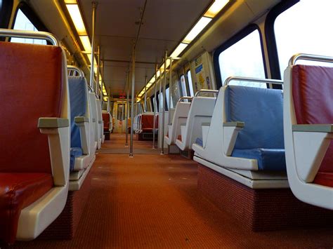 DC Metro train interior | Most of the Metro trains I rode on… | Flickr