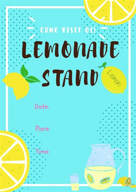 DIY Lemonade Stand that's Super Easy to Make -with Free Printables Signs