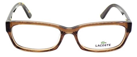 LACOSTE L2687 210 Women's Eyeglasses Frames Plastic 52-16-135 Brown ...