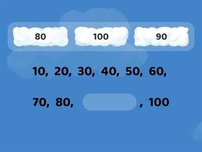 Skip count 2 5 10 - Teaching resources