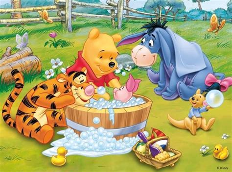 Puzzle Winnie the Pooh Bath Piglets, 1 - 39 Pezzi | Puzzle-Mania.it