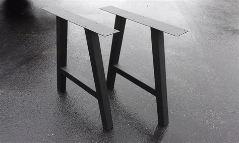 Metal Coffee Table Legs - Steel A-Frame Style - Any Size!