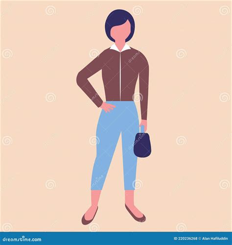 Community People Character Vector Stock Vector - Illustration of female ...