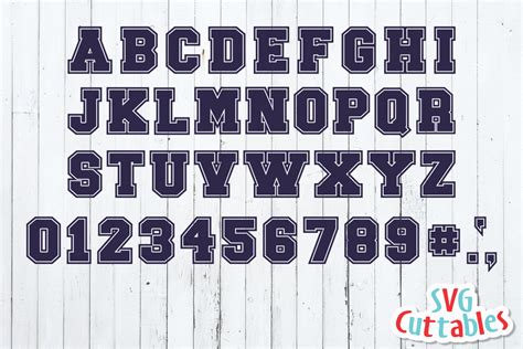 Sport Fonts, Set of 5 | svgcuttablefiles