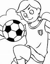 Soccer Coloring Pages Printable  Portal Tribun sketch template