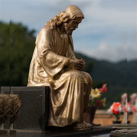 2020 religious Jesus catholic statue life-size brass seated ...