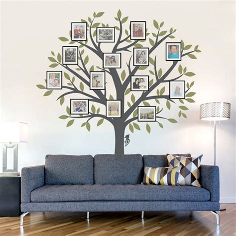 Family Tree Wall Decal Tree Wall Sticker Nature Wall Decal - Etsy