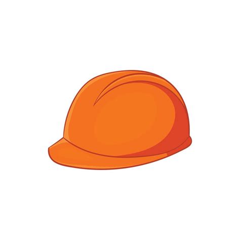 Construction helmet icon, cartoon style 14463676 Vector Art at Vecteezy